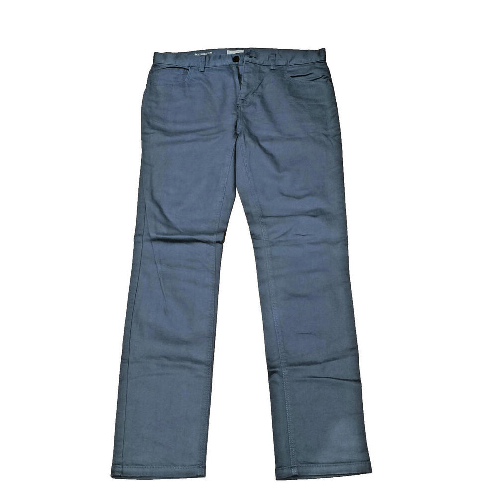 Next Jeans Men W34L Grey Stretch Regular Straight Denim J2